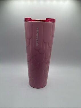 Starbucks Pastel Pink Quilted Travel Tumbler